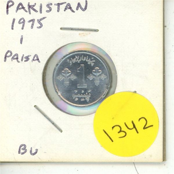 Pakistan. 1975 1 Paisa. BU.
