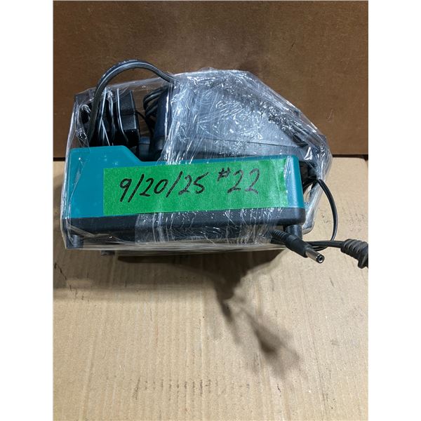 3 Chargers 1 Makita 14.4V, 1 Mastercraft 14.4V, 1 Airman 12V