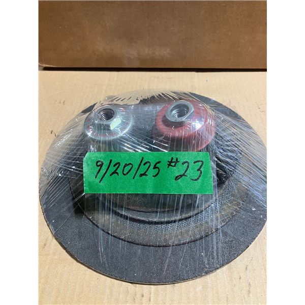 Misc Cutting Discs & Wire Wheels (1) 10" x 1" Arbors, (1) 8" x 5/8" Arbors, (3) 7" x 5/8" Arbors, 3 