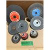 Image 2 : Misc Cutting Discs & Wire Wheels (1) 10" x 1" Arbors, (1) 8" x 5/8" Arbors, (3) 7" x 5/8" Arbors, 3 