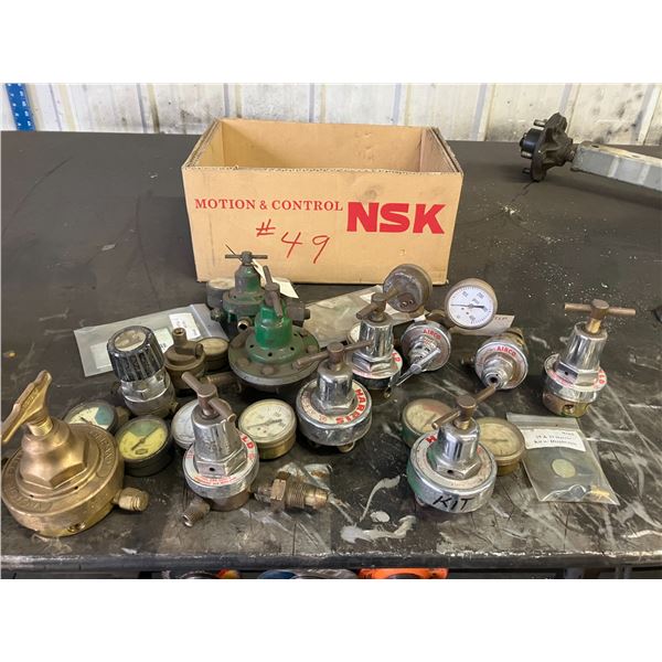 Misc. Oxy-Acet Regulators for Parts or Repair