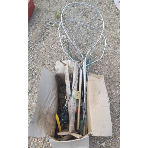 Lot of fishing gear