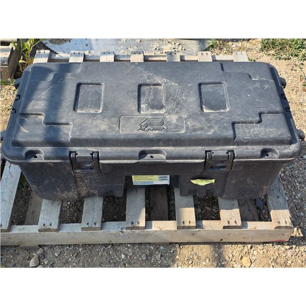 Tools chest with painting supplies