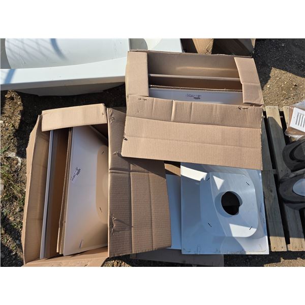 Gas vent panels and hardware