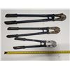 Image 2 : (3) Master Craft Bolt Cutters (Fine Condition) (one Damaged)