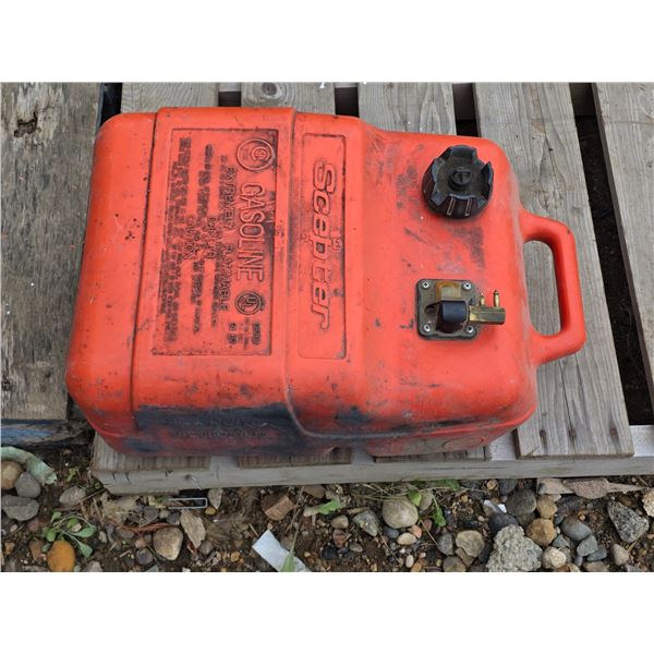 Boat gas tank- plastic