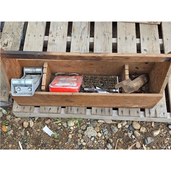 Tool carry box with contents