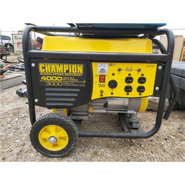 Partable gasoline generator Champion 196cc