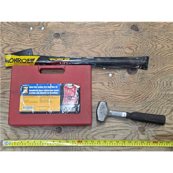 Hammer, lock snapping kit