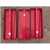 Image 1 : (3) Red tool Trays (21.5"x8"x2") Good Condition