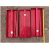 Image 2 : (3) Red tool Trays (21.5"x8"x2") Good Condition
