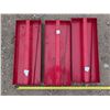 Image 3 : (3) Red tool Trays (21.5"x8"x2") Good Condition