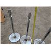 Image 4 : (5) Queue Poles w/ (4) Queues Ropes (Fine Condition)