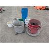 Image 1 : Lot of Empty Buckets, Empty Shop Vacs, and etc.