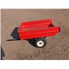 Image 1 : 45"x34" Self Dumping ATV Cargo Trailer (Good Condition)
