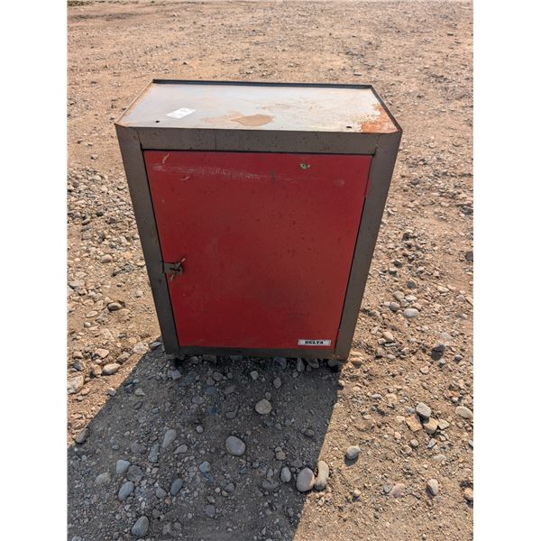 27"x20"x11" Rolling Delta Tool Cabinet