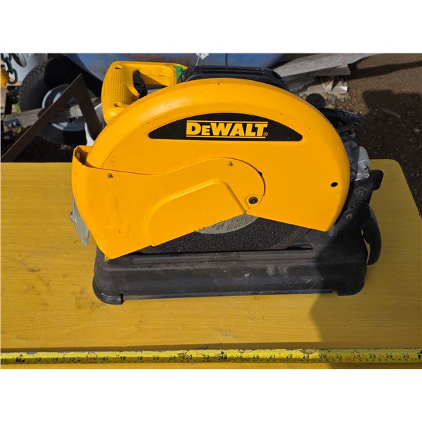 Dewalt 14" Chop saw "like new"