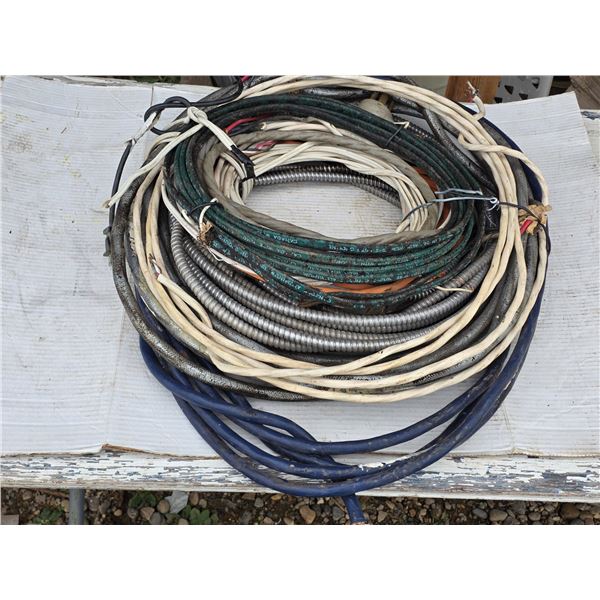 Pile of Misc Electrical Wire