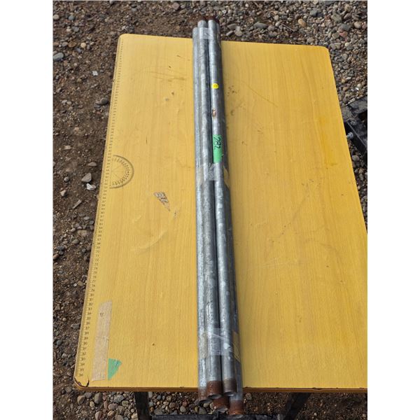 5 - 1" x 42" Pipes (Clamp pipes?)