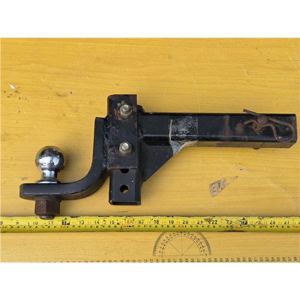 Tow Hitch - Adjustable Height -  Comes with 2" Ball and Pin