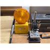 Image 3 : Stanley tool box , mini drill press mount, clamp