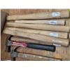 Image 2 : Lot of hammers, saws and handles