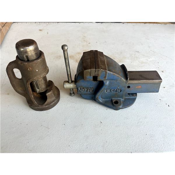 Starrett Cable Cutter, Vise