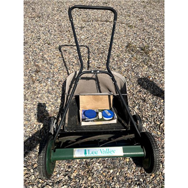 Mower with Sharpener