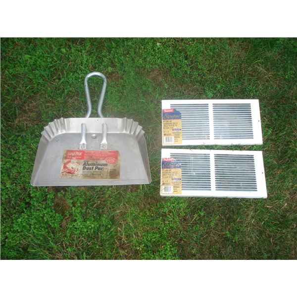 Dust Pan and Return Air Grills