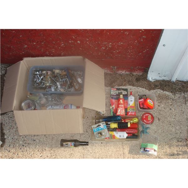 Box of Misc Tools