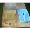 Image 2 : Plastic Storage Containers and Tackle Box