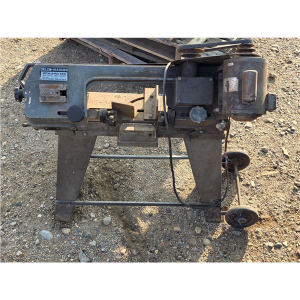 Delco warner metal bandsaw