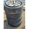 Image 2 : 4 tires with bmw rims- 5 bolts- 205/55R16