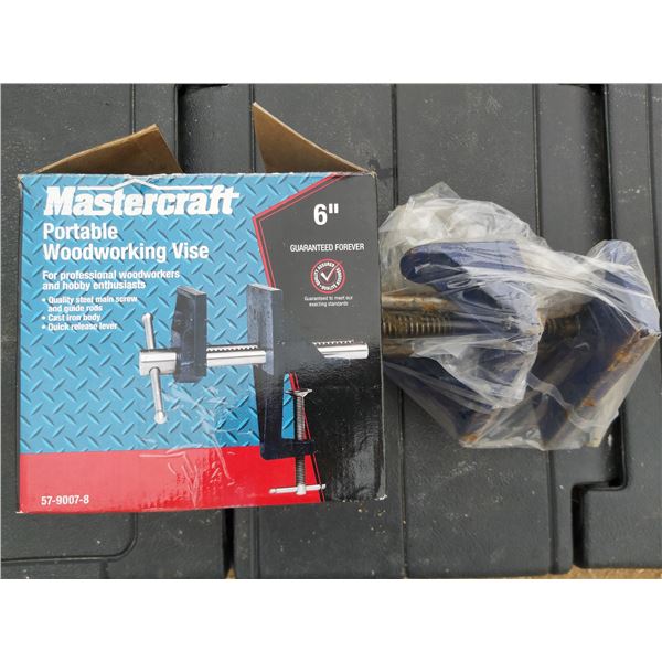 Portable Woodworking Vise Mastercraft 6"