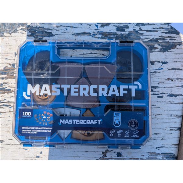 Master Craft 100 Pieces Oscillating Tool Set (Great Condition, Looks Barely Used)