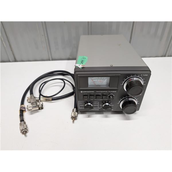 Kenwood Antenna Turner AT-230 w/ Misc. Cords