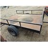 Image 4 : Small 8ft by 5ft single axle utility trailer - no vin