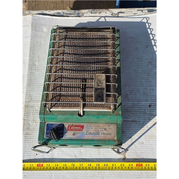 Coleman heater- untested