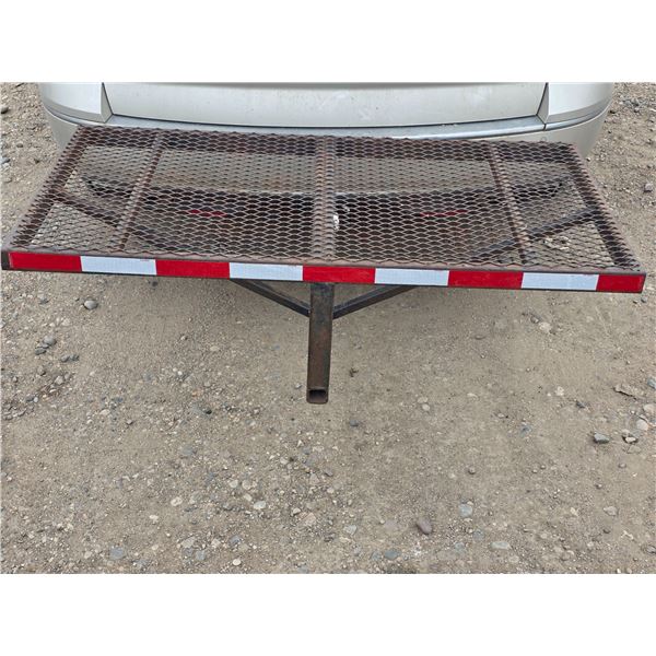 Hitch for a spare tire- 2" connecter