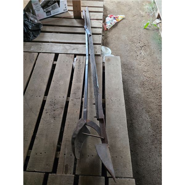 Vintage Post hole digger