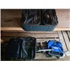 Image 1 : 5 suit cases and foot pedal exercise machine