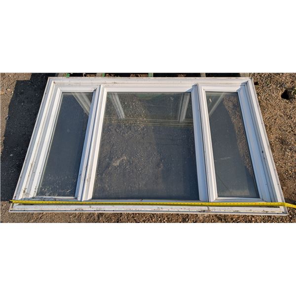 79.5"x52.5" Window w/ window Screen Frames (Opening and Closing Turn Lever Windows)