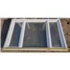 Image 1 : 79.5"x52.5" Window w/ window Screen Frames (Opening and Closing Turn Lever Windows)