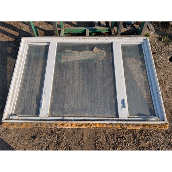 79.5"x52.5" Window w/ window Screen Frames (Opening and Closing Turn Lever Windows)
