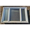Image 2 : 79.5"x52.5" Window w/ window Screen Frames (Opening and Closing Turn Lever Windows)