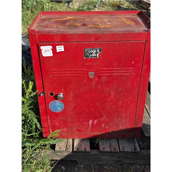 Part cabinet- 22" by 12" by 25"H