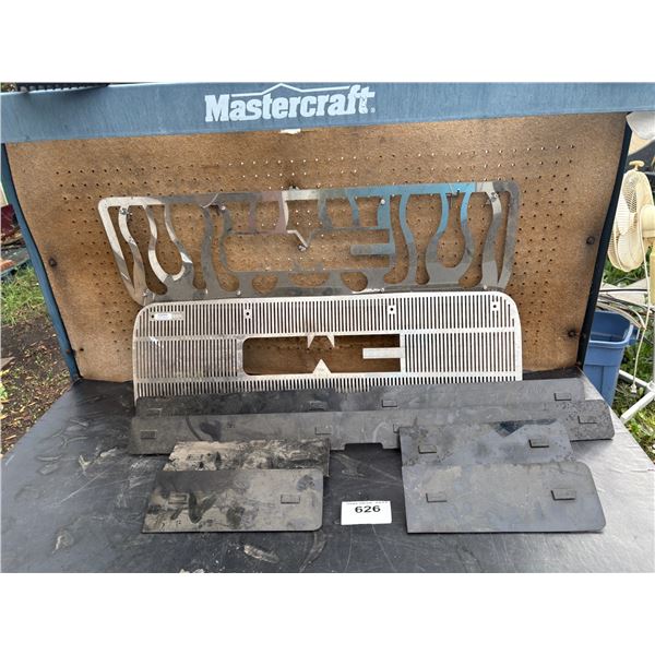 Assorted GMC winter fronts