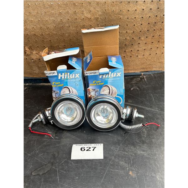 2 NIB Hilux 4” off road lights
