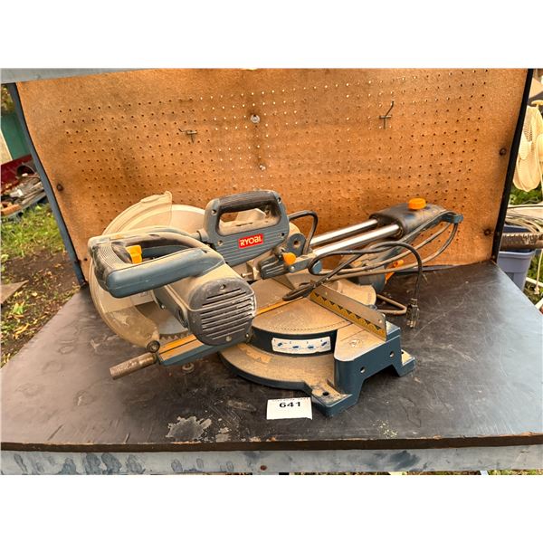 Ryobi 10” sliding mitre saw - works