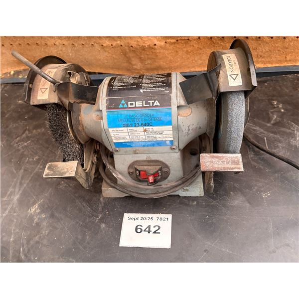 Delta 6” grinder - works